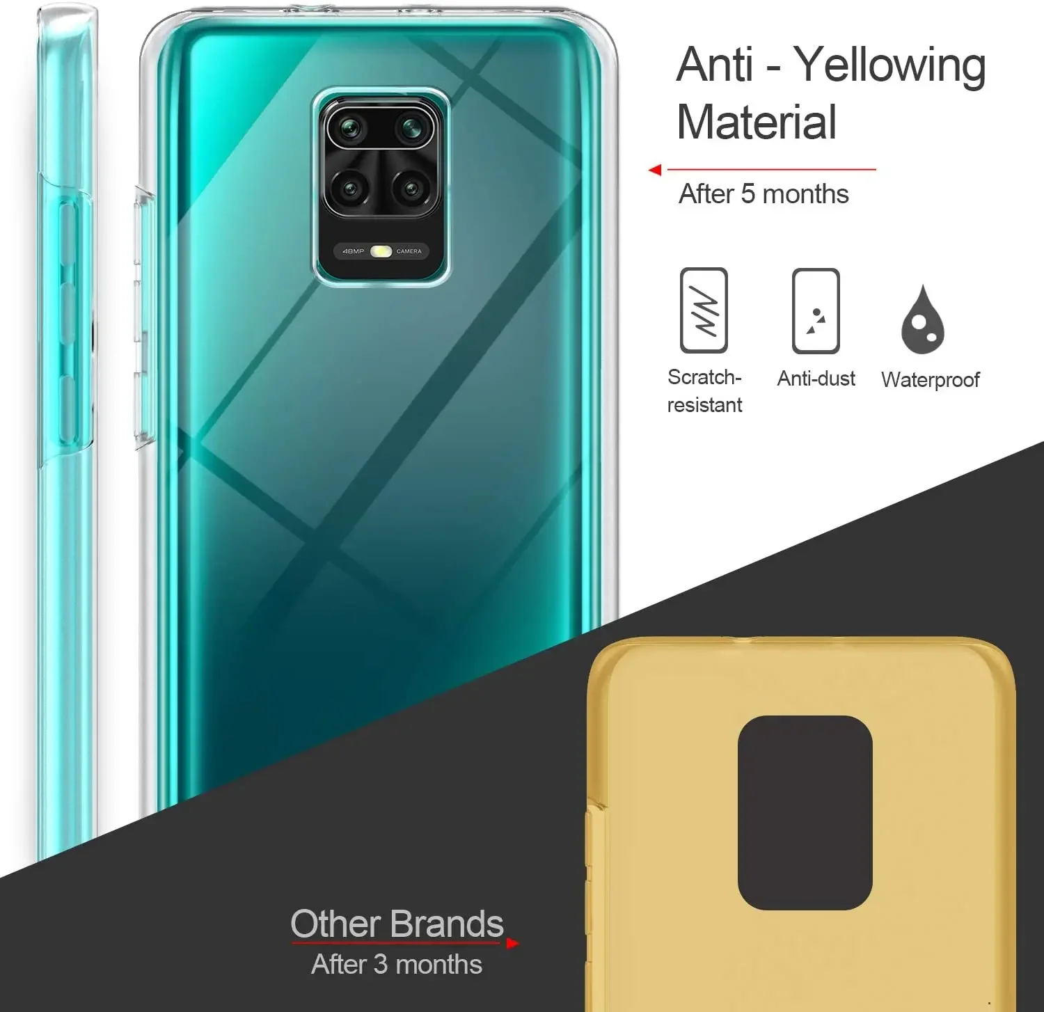 360 полноразмерный чехол для Xiaomi Redmi Note 9S 10 11 12 13 Pro 5G 8 9 12C 13C силиконовый Жесткий