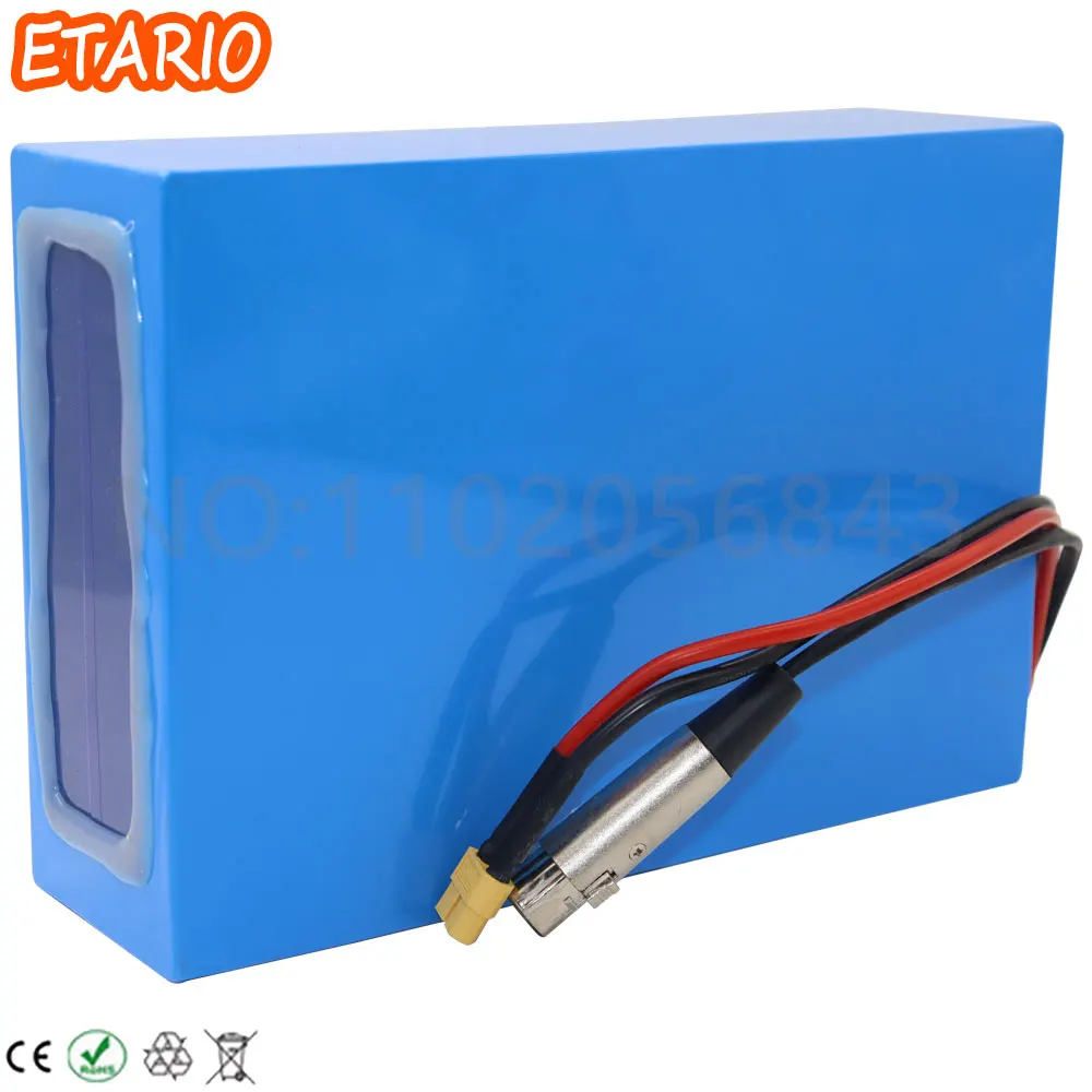 Литий-ионный аккумулятор для электровелосипеда 48 В 1000 Вт 1500 2000 20 Ач 25 30 - купить по