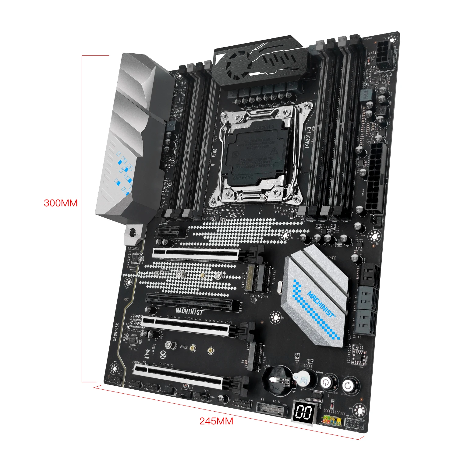 Комбинированный комплект материнской платы Machinsit X99 LGA 2011-3 процессор Intel Xeon E5 2666 V3
