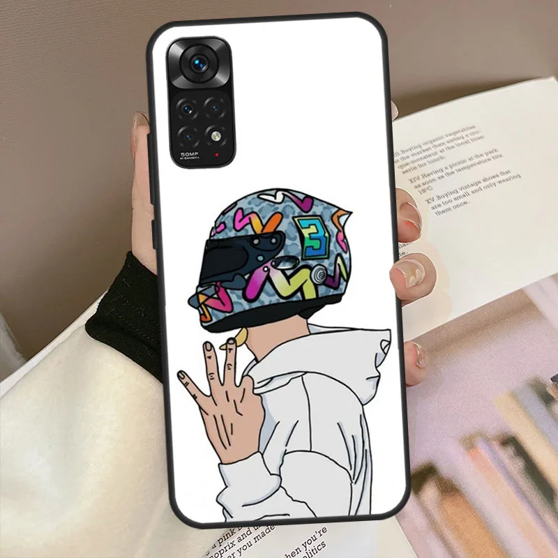 Формула 1 F1 чехол гоночного контура для Xiaomi Redmi Note 11 10 9 8 7 Pro 10S 9S 8T 9A 9C 9T мягкий