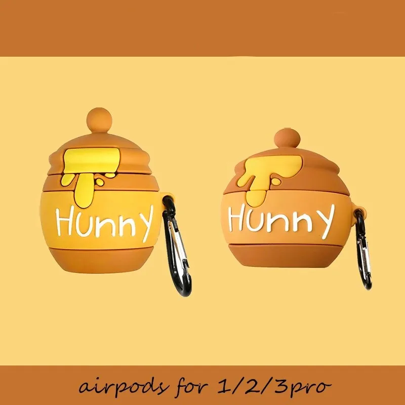 

Sweet Pot AirPods Cover Soft Shell Silicone Cover for Airpods 1 2 Wireless Bluetooth Earphone Cover and AirPods Pro 3 Cute Cover