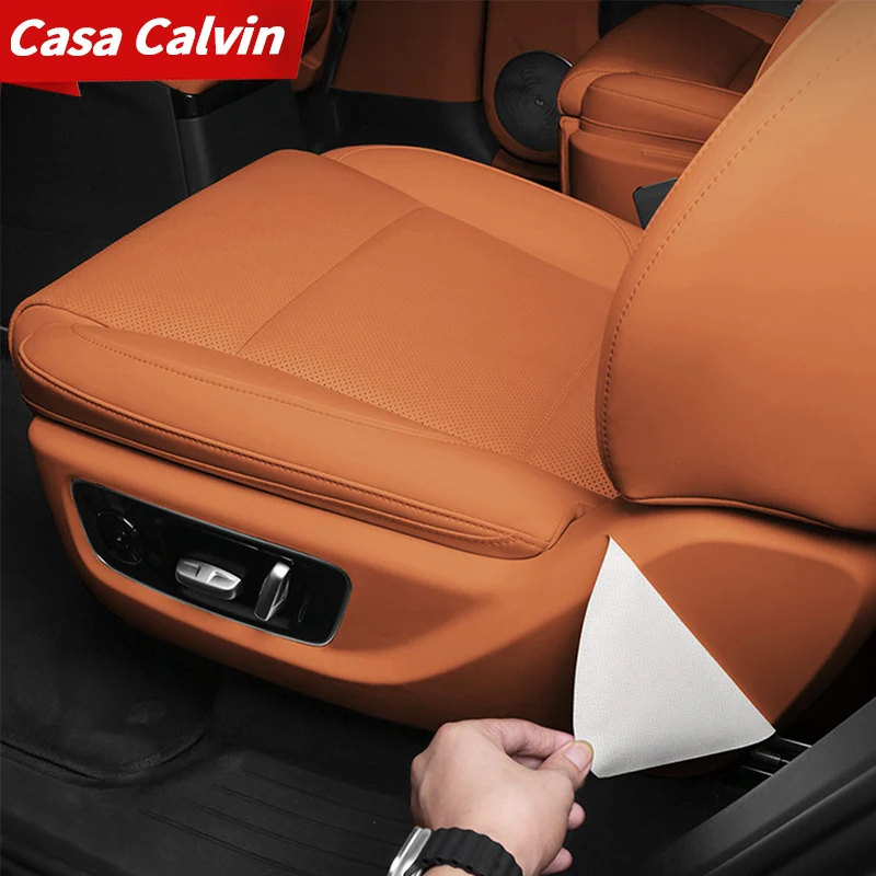 4 шт. кожаные чехлы для автомобильных сидений LiXiang L7 L8 L9 2022 2023