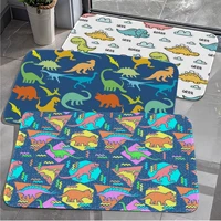 new cartoon dinosaur bathroom mat non slip laundry room mat laundry decor balcony child living room bedside area rugs