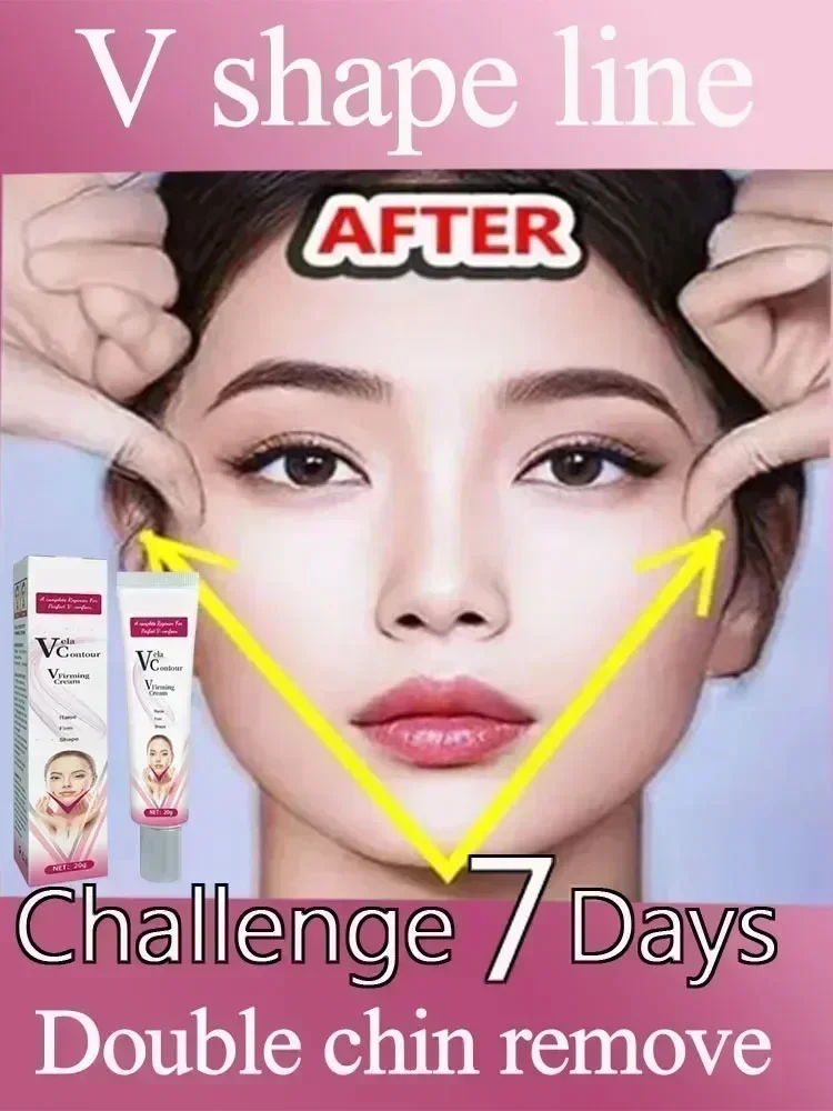 Новый крем для похудения лица с V-образной линией: вылепите линию подбородка и