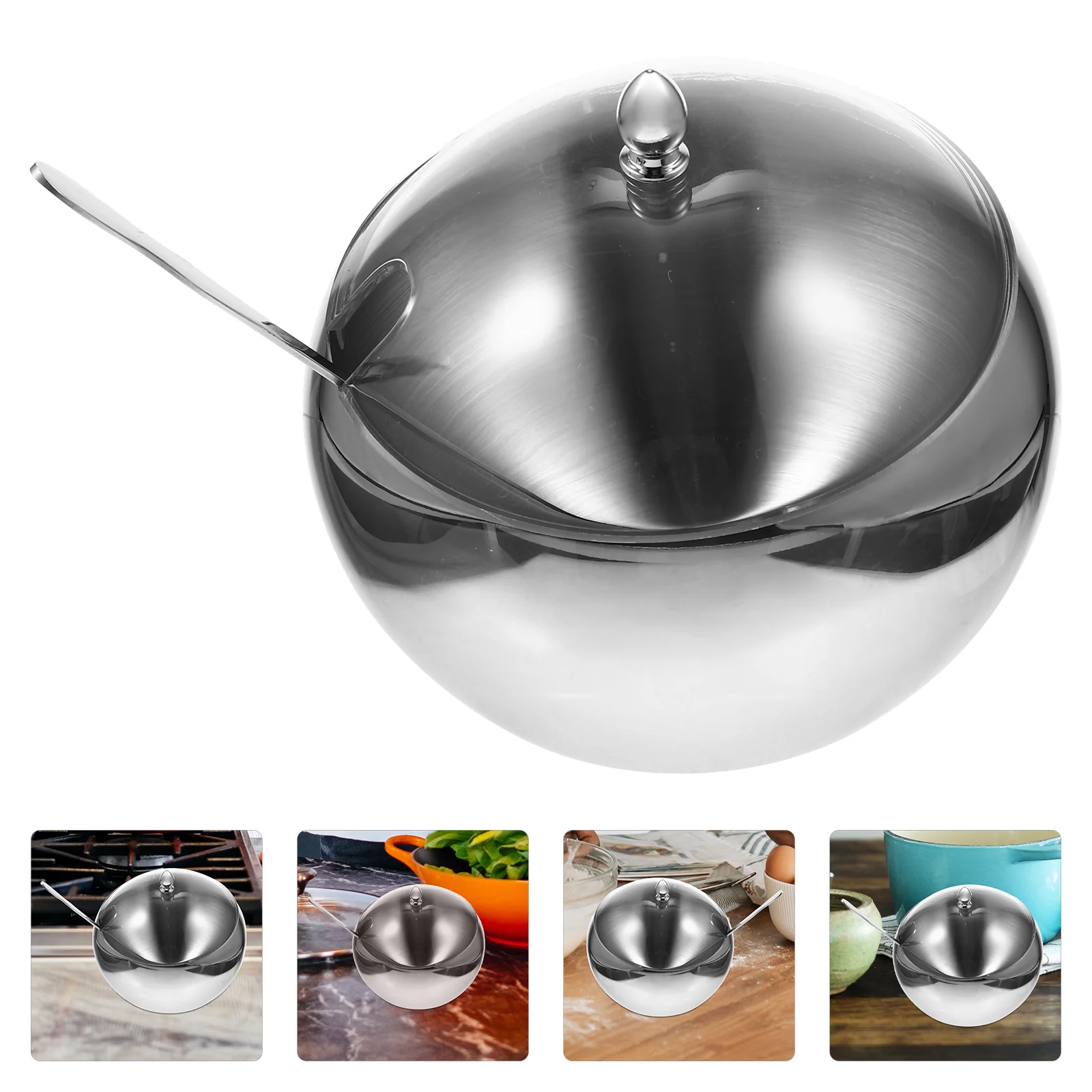 

Bowl Fruit Container Stainless Steel Bowls Oblique Mouth Vegetable Salad Basin Snack Multipurpose Sauce Serving