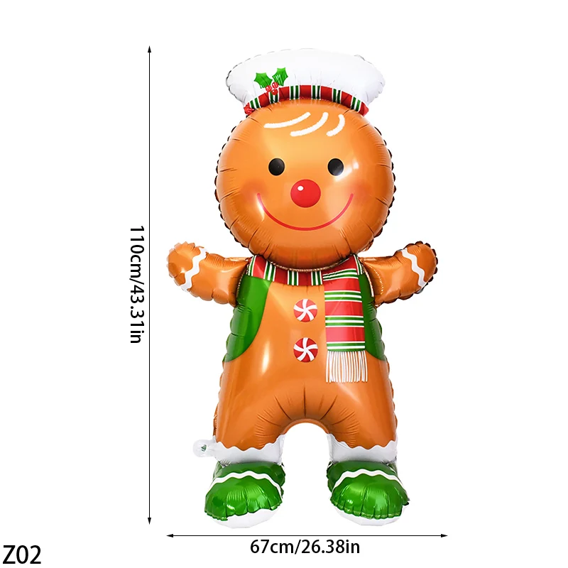 

Рождественский фольгированный шар Санта-Клаус YONGSNOW