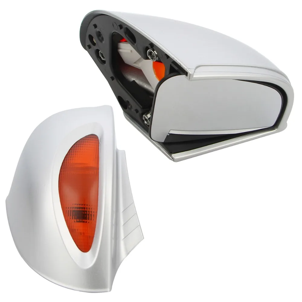 Боковое зеркало заднего вида с указателем поворота для мотоцикла
