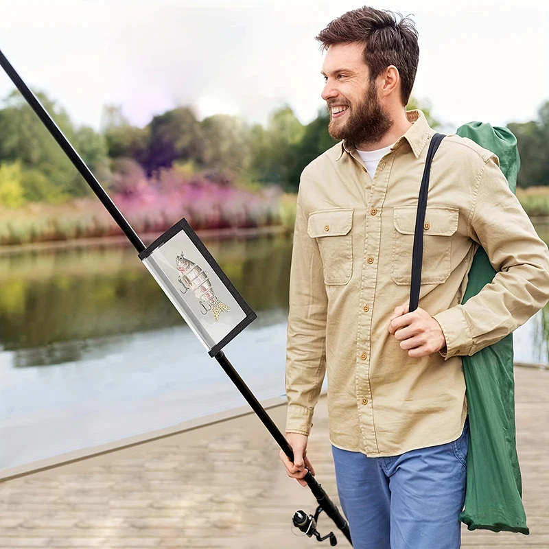 1 шт. рыболовные снасти для хранения приманка железная пластина защитная сумка