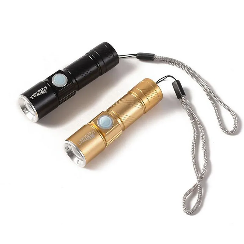 

USB-фонафонарь из алюминиевого сплава, 1 шт.