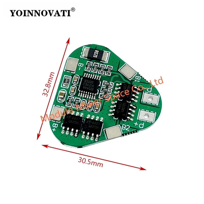 Плата защиты Li-ion аккумуляторов HX-3S-03 3S 12V 18650 - Защита от перезарядапереразряда 11.1V12.6V, модуль PCB 8A (art.: 3920dbe2acb53) - 3920dbe2acb53