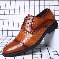 brogues mens formal shoes genuine leather oxford black plus size shoes brown dress wedding shoes for men scarpe uomo eleganti