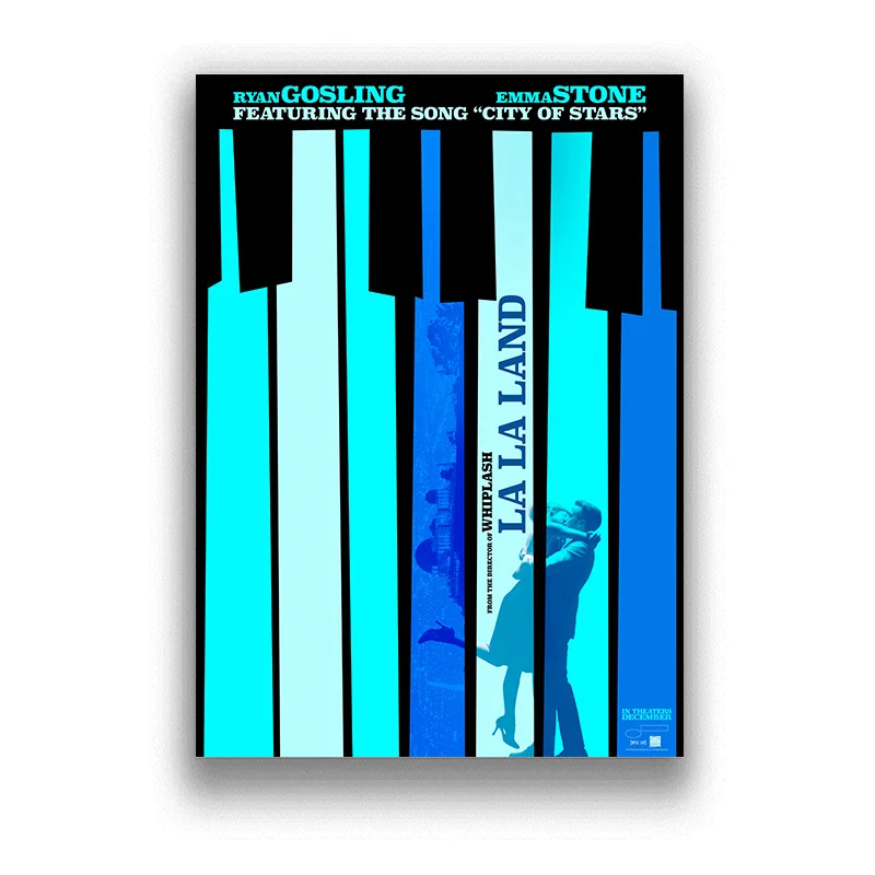 

La La Land Music Vintage Movie posters and prints Canvas Painting Vintage Poster Decorative Home Decor Cuadros