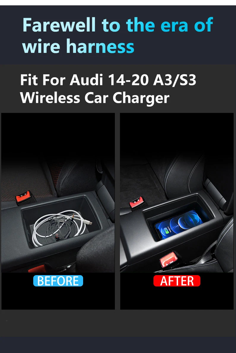 Беспроводное быстрое зарядное устройство QI аксессуары для декора интерьера