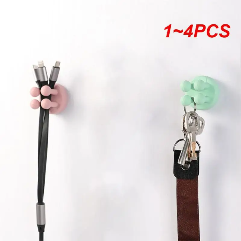 1 ~ 4 шт. крючок для бритвы силиконовая кухонная паста без гвоздей оптовая продажа