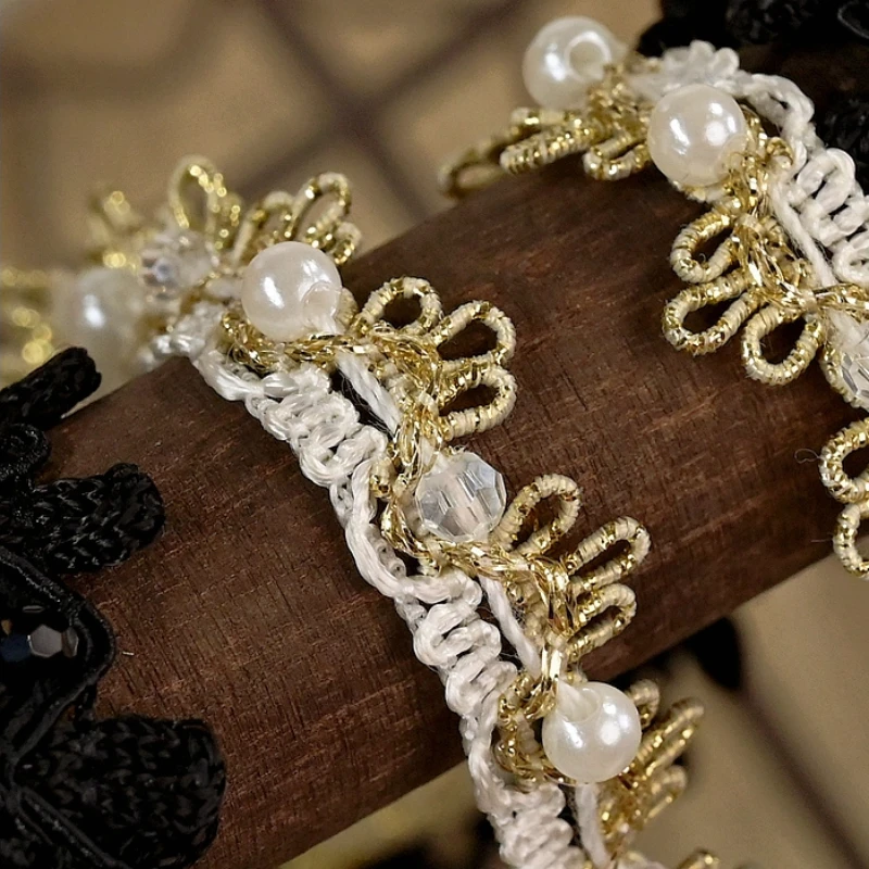 Кружевная лента для свадебного декора вечернее платье аксессуары шитья своими