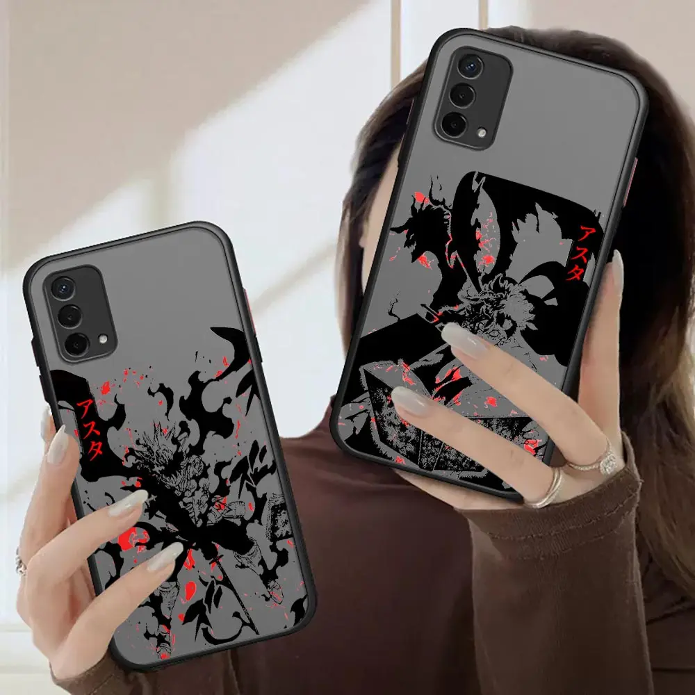 

Black Clover Asta Comics Anime Cartoon Case For OPPO A94 A93 A92 A92S A91 A83 A74 A73 A72 A71 A59 A57 A55 A54 A53 A39 A37 A31 A7