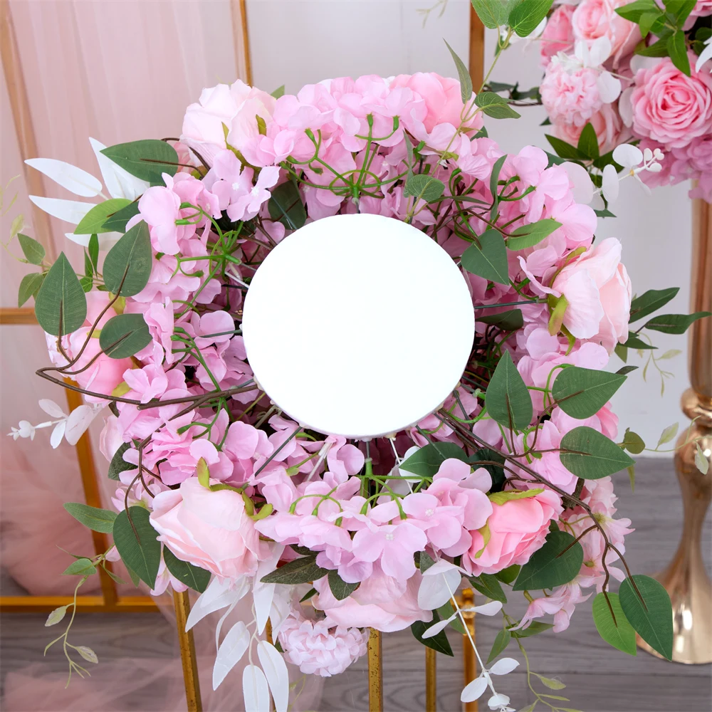 Искусственный Розовый цветочный шар диаметром 1 3 фута роза Гортензия зеленые