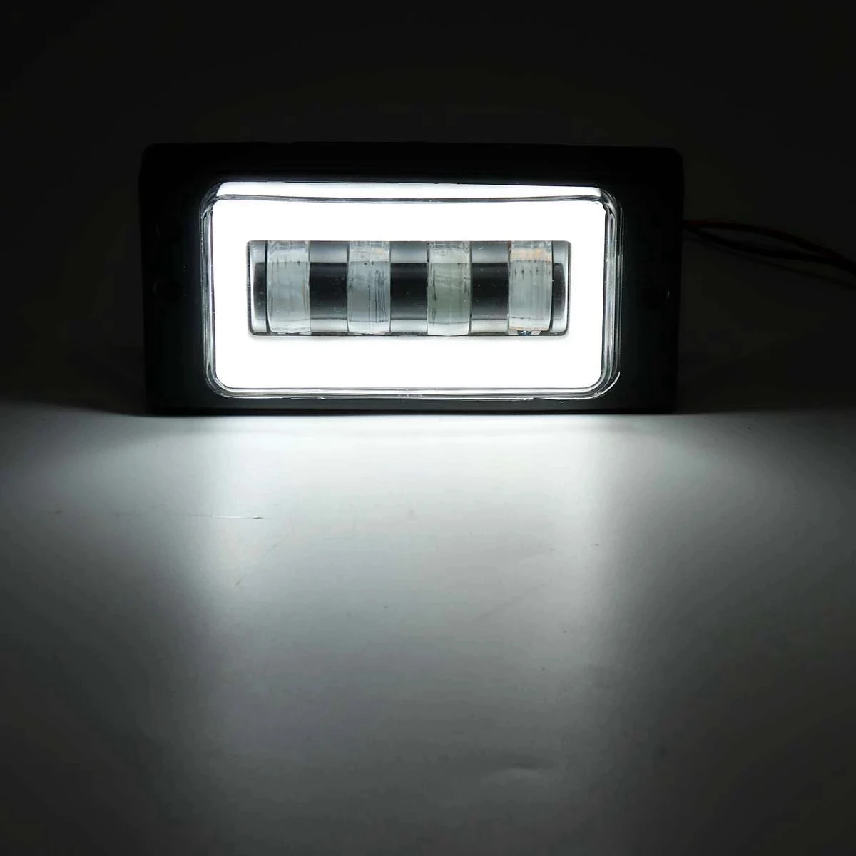 СВЕТОДИОДНЫЙ противотуманные фары 12 24 В дневные ходовые огни ДХО для Lada 2110 2111 2112