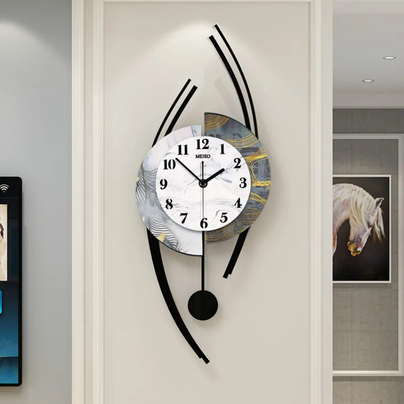 

Quartz Luxury Large Wall Watch Japanese Room Silent Nordic Design Unique Wall Clock Mechanism Home Decoration Accessories Modern
