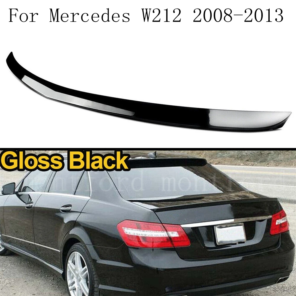

Спойлер для Mercedes W212 2008-2013, автомобильный аксессуар из АБС-пластика для Mercedes-benz Mercedes E Class W212