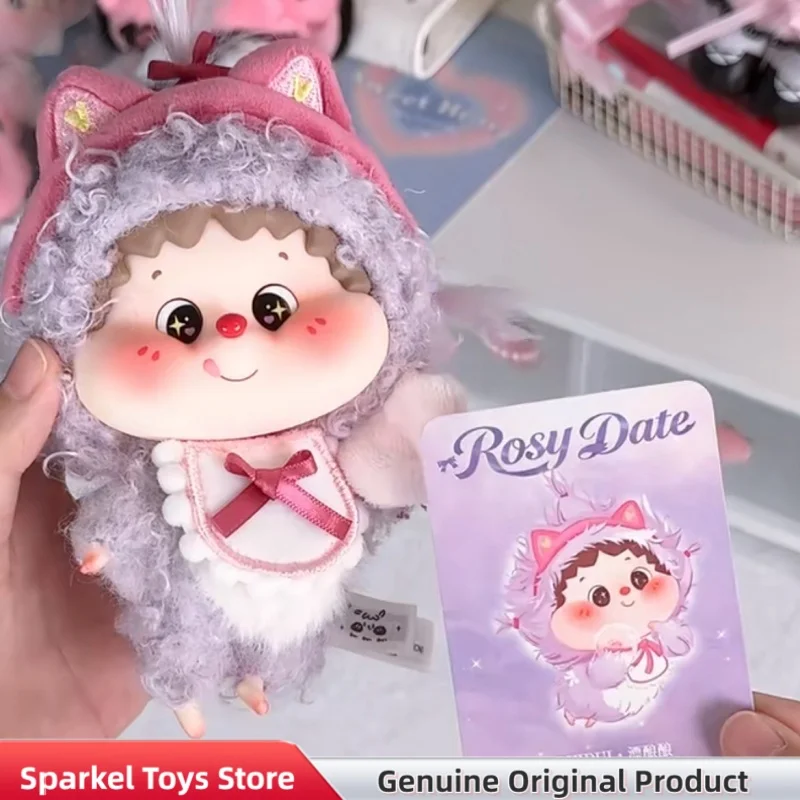 Фото Оригинальная плюшевая подвеска-игрушка Nommi Rosy Date Series Blind Box, в стиле Чжао Луси, коллекционная фигурка, подарок для девочки №2