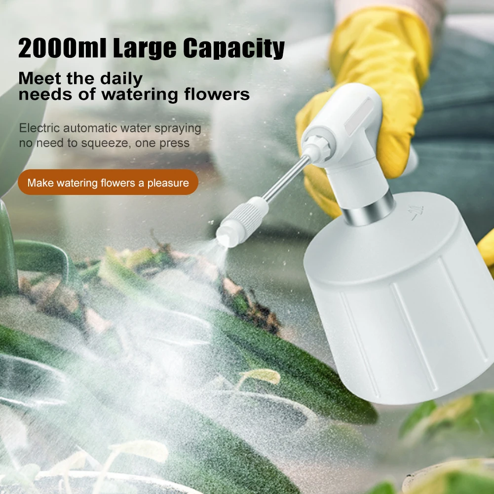 

Electric Watering Can Disinfection and Cleaning Household Watering Watering Can Small Spray Bottle Automatic Water Sprayi