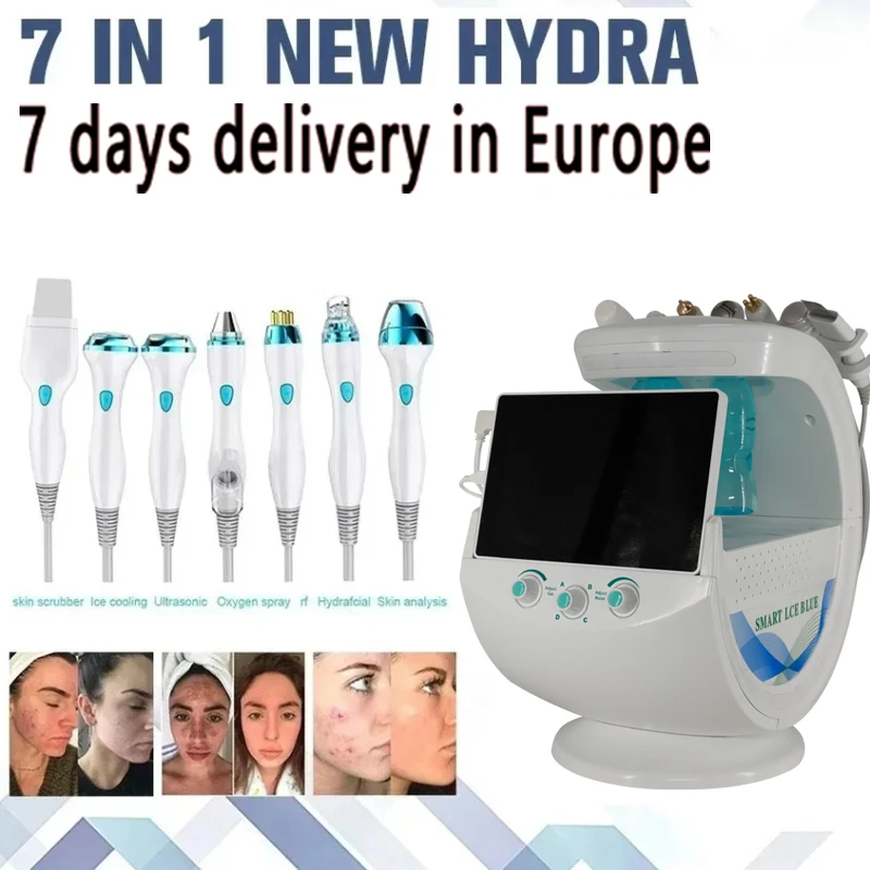 

Hydrafacial Machine skin cleaning Hydra Dermabrasion facial oxygen machine Aqua Peel RF wrinkle removal Microdermabrasion