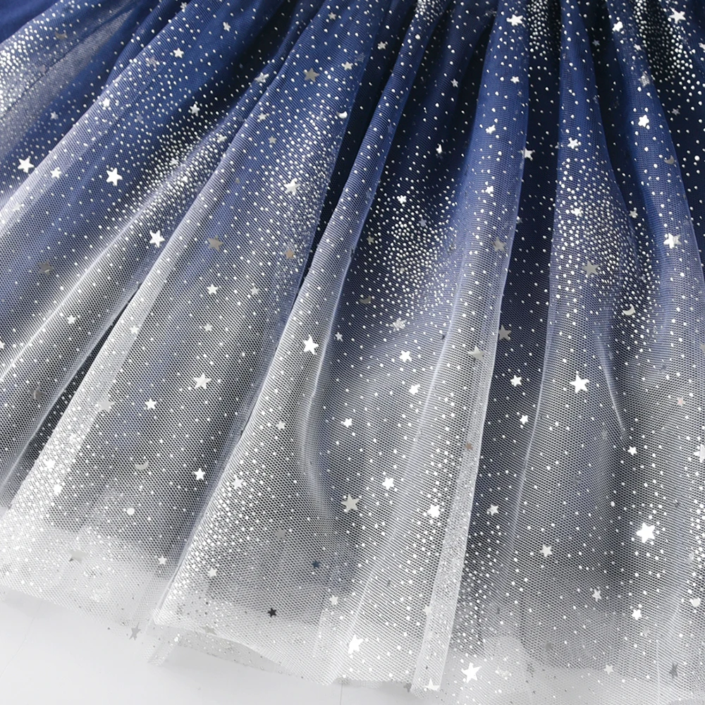 VIKITA Children Unicorn Dresses Girls Birthday Party Performance Prom Gown Elegant Dress Toddlers Long Sleeve Princess Dresses