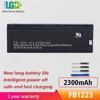 ugb new fb1223 battery for mindray pm9000 pm8000 pm7000 mec 1000 2000 medical monitor new lead acid rechargeable replacement