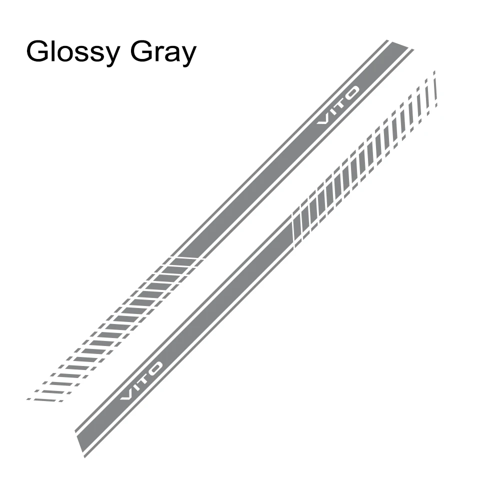 

2 шт. автомобильные наклейки для Mercedes Benz Vito V Class Viano W447 V260 W639 W638 Marco Polo Camper Van тюнинговые аксессуары виниловые наклейки