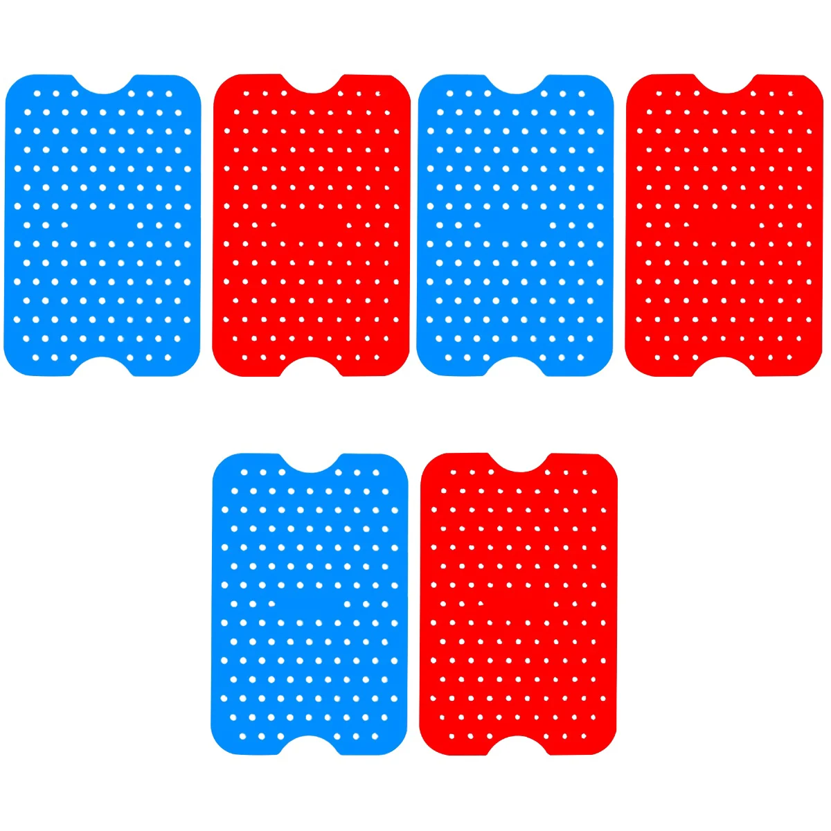 

6 Liners Air Fryer Pads Kitchen Accessories for Canteen Household Restaurant