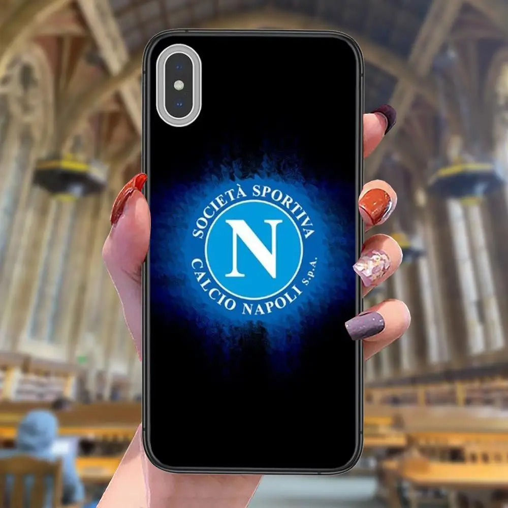 Черный корпус трендовый чехол 3D Fc S Команда Футбол D футбольный логотип Napoli для