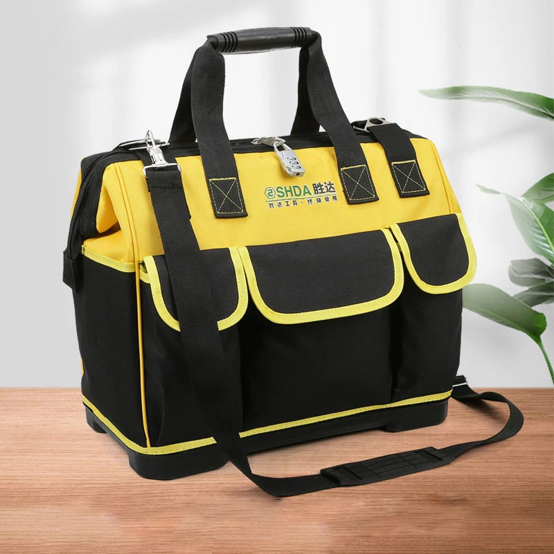 NEW Tool Bag 1680D Oxford Cloth Waterproof Large Capacity Wear Resistance Professional Storage Tool Bag Tools For Electricians