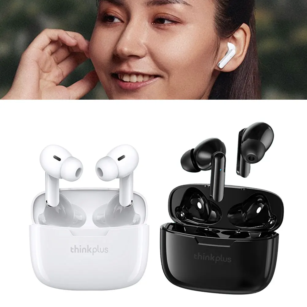 

Беспроводные наушники Lenovo XT90 Bluetooth 5,0, спортивные наушники с сенсорной кнопкой, IPX5 водонепроницаемые, с низкой задержкой и низким энергопотр...