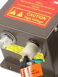 Фото Ионизирующий воздушный пистолет SL-004C с электростатическим ионизатором и высоковольтным генератором 220В №1
