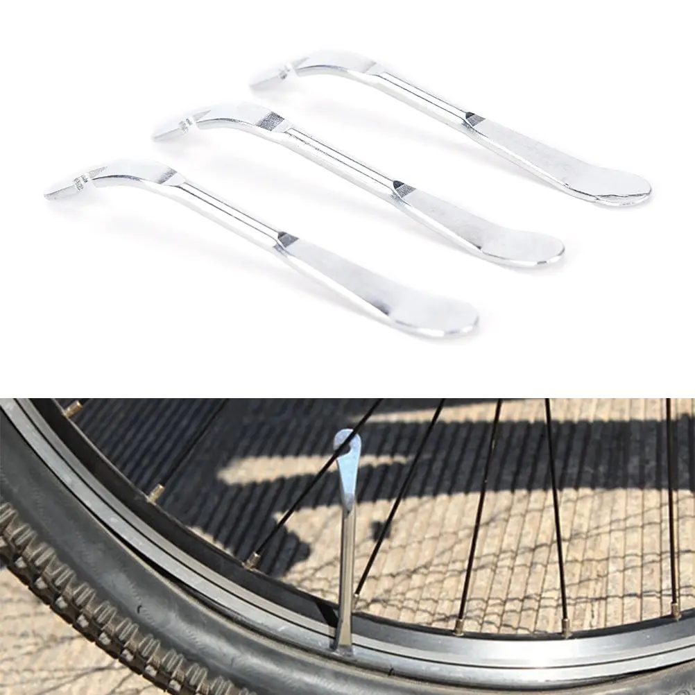 

3pcs Steel Curved Tyre Tire Lever Repair Tool Bicycle Bike Bicycle Tools Repair Bicycle Tire Repair Tools