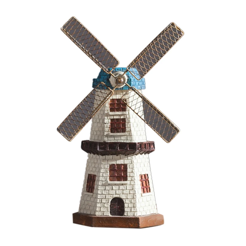

(1Pcs) American Windmill Decoration, Retro Small Decoration, Living Room Decoration, Home Soft , TV Cabinet Decoration