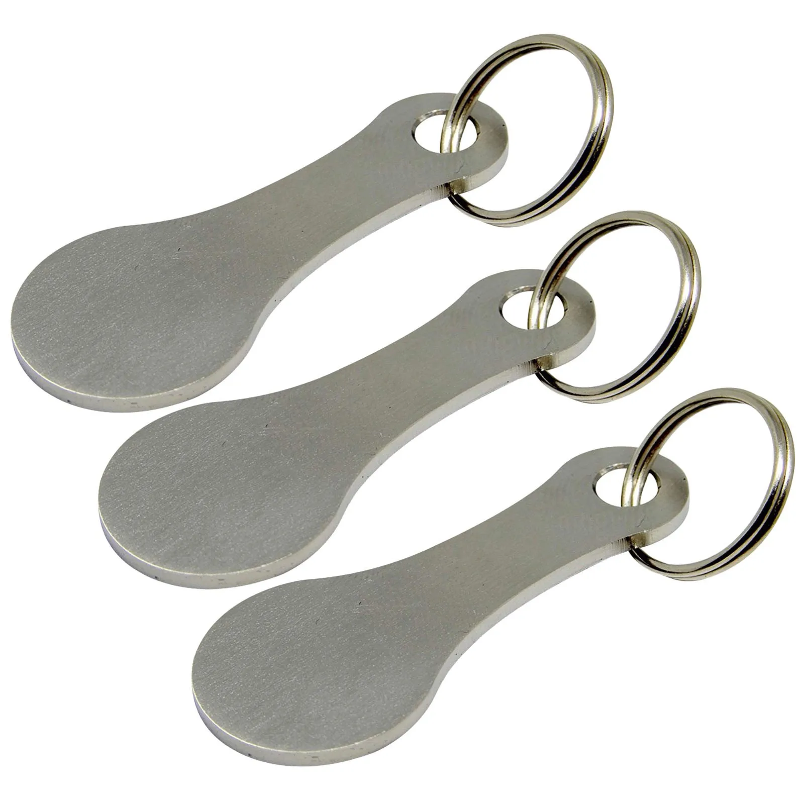 

1/3 Pcs Metal Aluminum Alloy Key Ring Coin Holder Keychain Shopping Trolley Tokens Multifunctional Shopping Cart Dropshipping