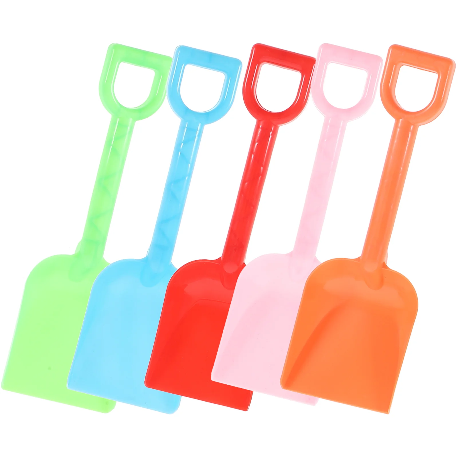 

5 Pcs Sand Digging Plastic Kids Shovels Funny Beach Toys Excavator Outdoor Digger Toddler