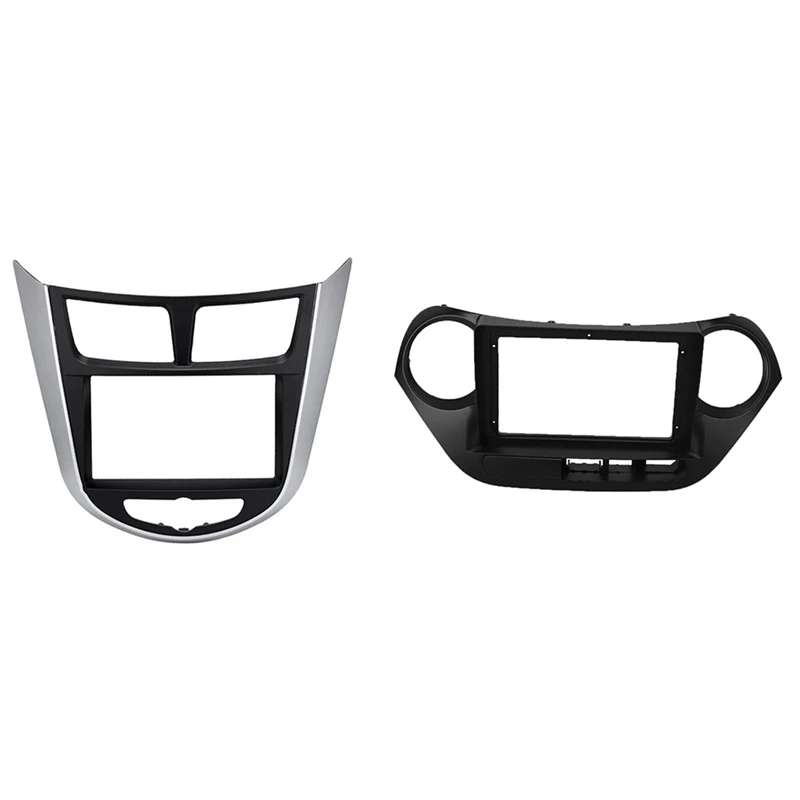 

Комплект автомобильной радиопанели для HYUNDAI I-25 I25 2 Din с 9 дюймовым 2Din Автомобильная панель для HYUNDAI I10 2014-2017 левое колесо