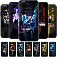 anime naruto pictorial phone case for huawei p50 p40 p30 p20 10 9 8 lite e pro plus cover funda
