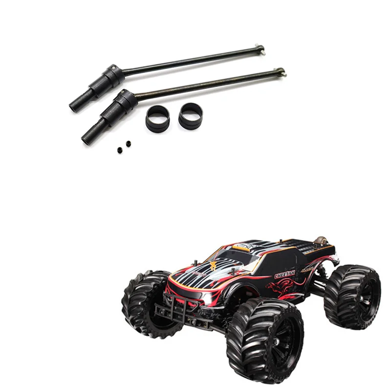 Фото Металлический приводной вал CVD EA1061, 4 шт., для JLB Racing CHEETAH 11101 J3 Speed 1/10, запчасти для тюнинга радиоуправляемых машин №4