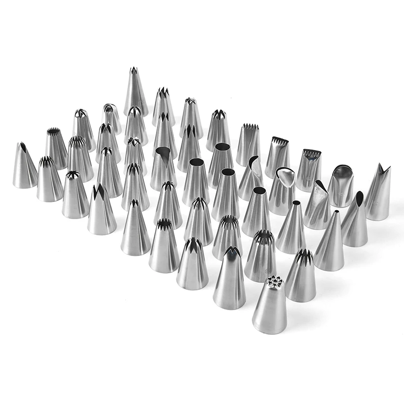 

48PC Piping Pastry Bag With Nozzles Set For Confectionery Tips Baking And Kitchen Accessories Cake Decoration Tools