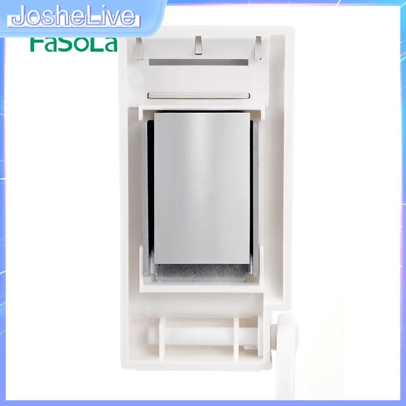 

Paper Towel Rack Kitchen Refrigerator Roll Holder Free Perforation Wall-mounted Magnetic Absorption Storage Rack Cling Film