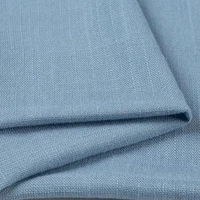 2 way stretch slub linen viscose fabric cotton linen rayon cloth for sewing dress clothes black white blue green by the meter