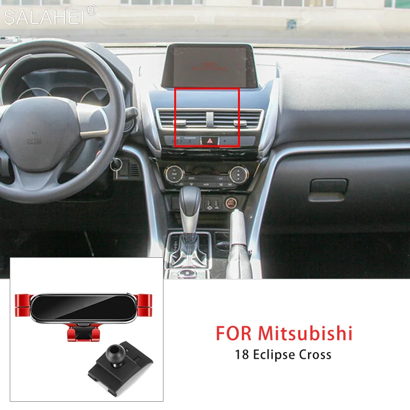 

Gravity Car Mobile Phone Holder For Mitsubishi Eclipse Cross 2018 2019 2020 Air Vent Mount Support GPS Bracket Auto Accessories