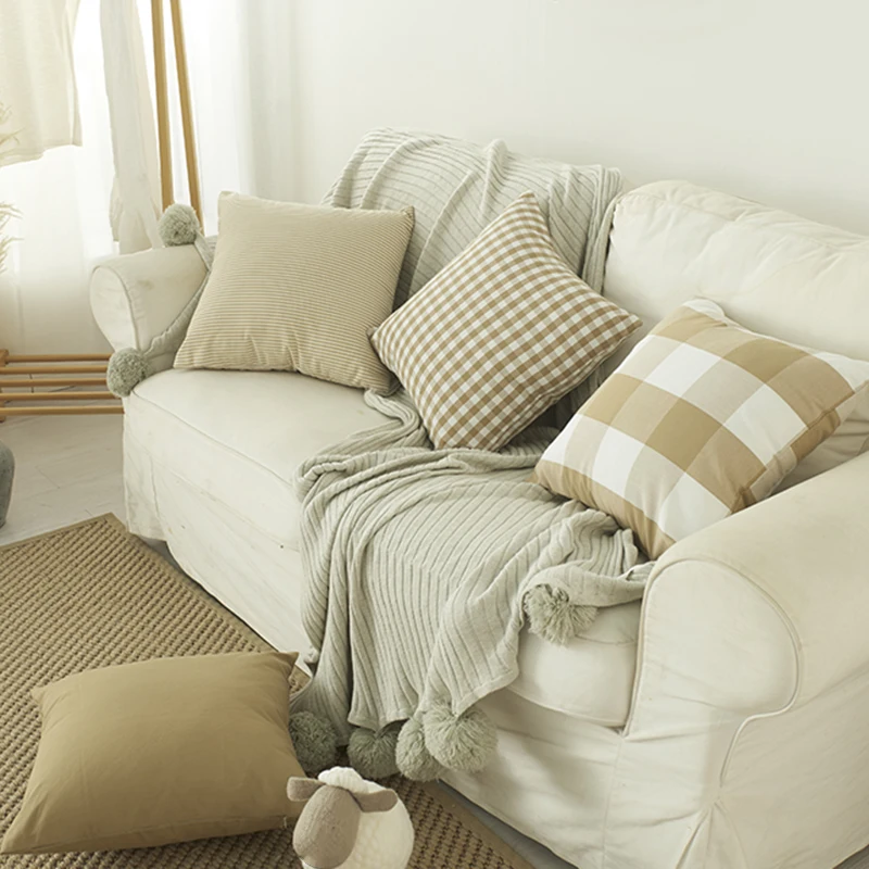 

Минималистичные флисовые чехлы с изысканным принтом, чехол для подушки для дома и офиса, чехол для подушки с изысканным принтом