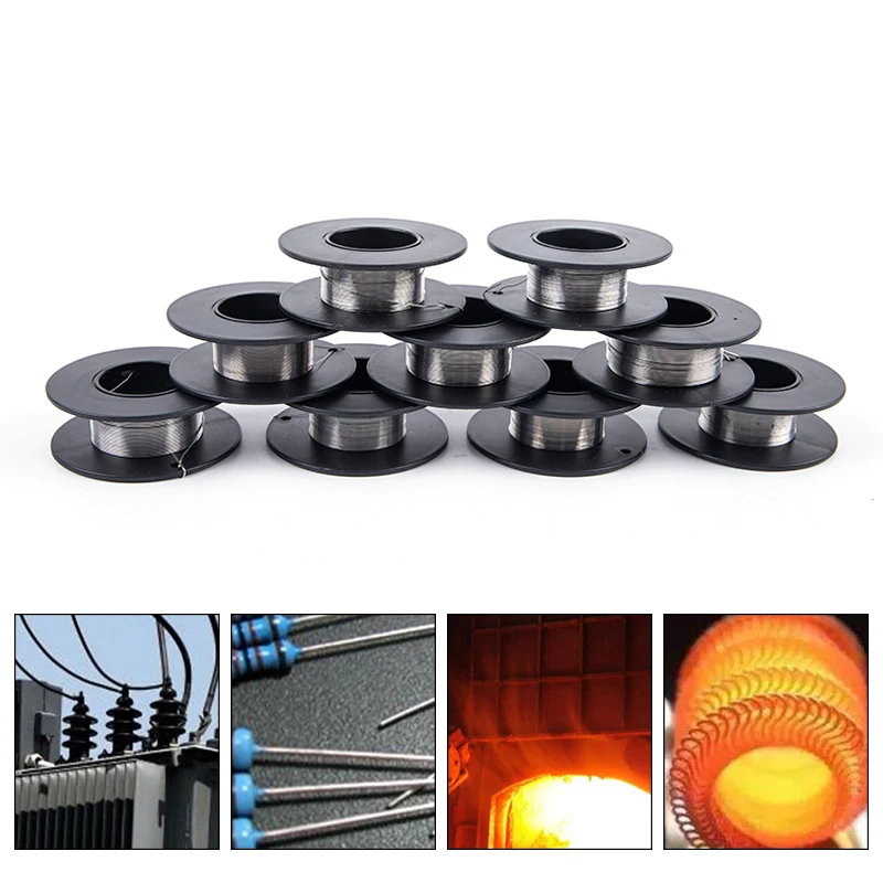 1 шт./10 метров никеромовый провод диаметром 0 мм-0 6 мм нагревательный