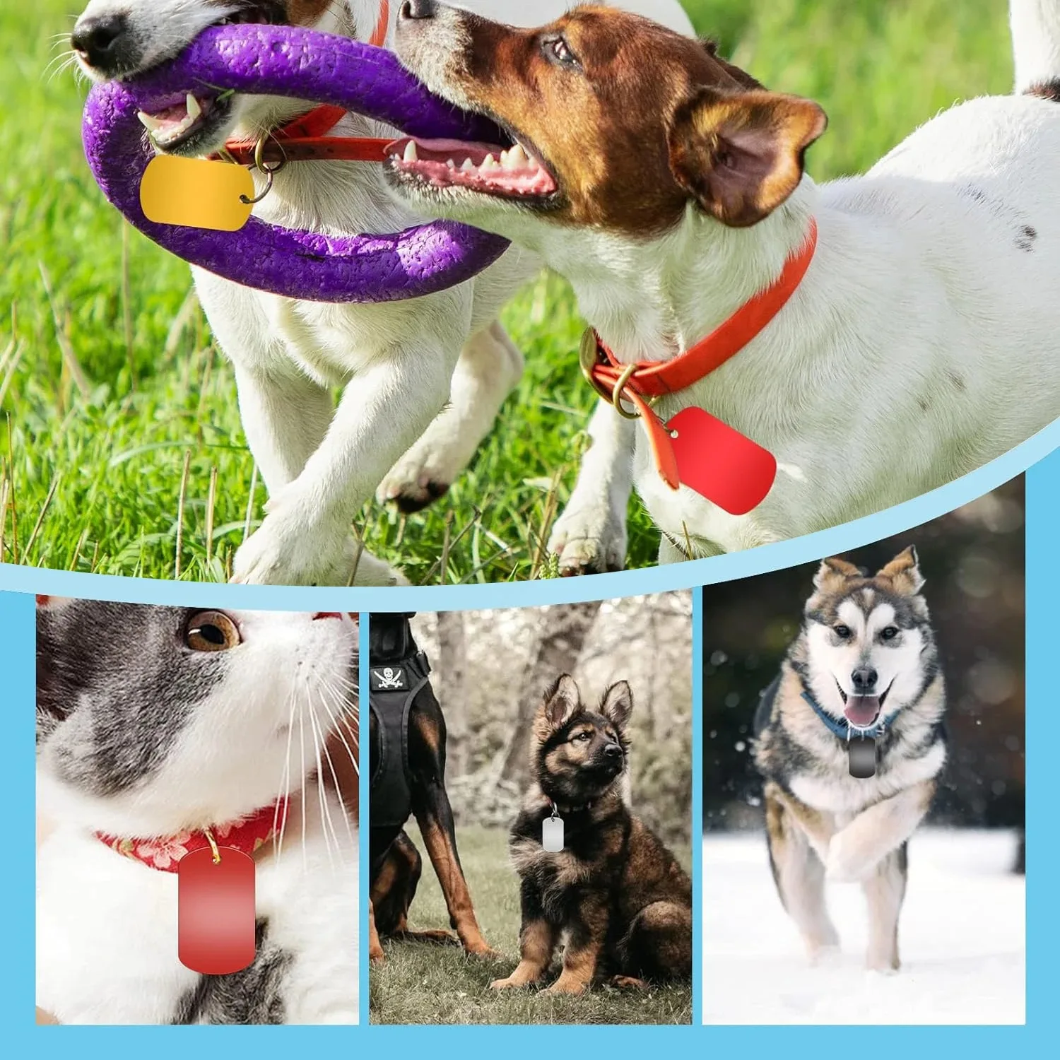 Оптовая продажа 100 шт. заготовки для штамповки алюминиевые бирки табличка с