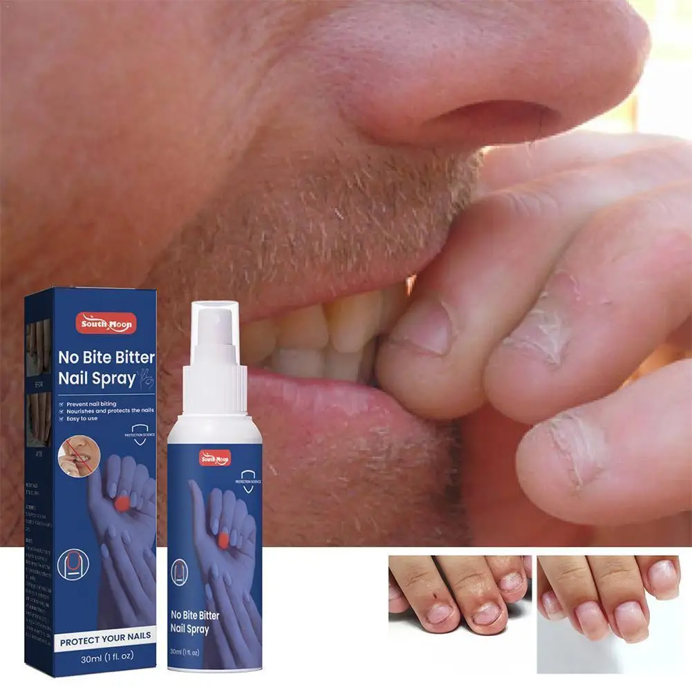 

Stop Nail Cuticle Biting Polish Bitter Spray Nail Polish Thumb Sucking Stop Bitter Liquid Cuticle For Child Q3R9